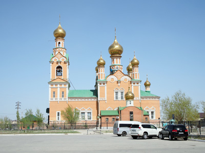 Orthodox church, Atyrau, Kazakhstan 2015